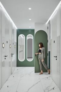Khu vực vệ sinh cho văn phòng khác lạ – restroom office